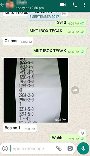 whatsapp win magnum 4d big prize ticket