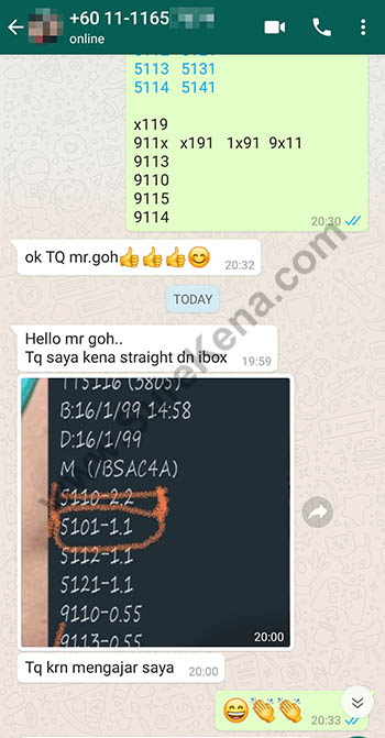 whatsapp lottery 4d win ticket
