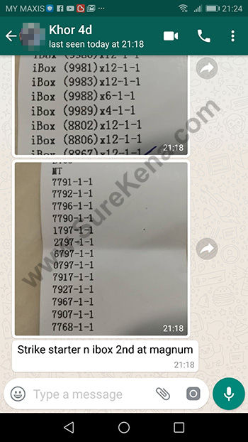 whatsapp lottery 4d win tickets