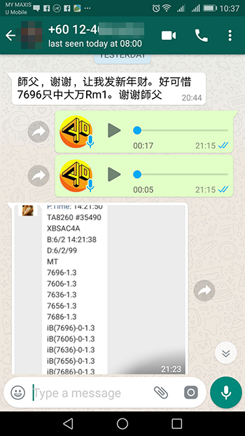 whatsapp sports toto menang 4d tiket